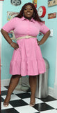 BABY DOLL MIDI DRESS