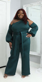 LUXURY JUMPSUIT - GREEN