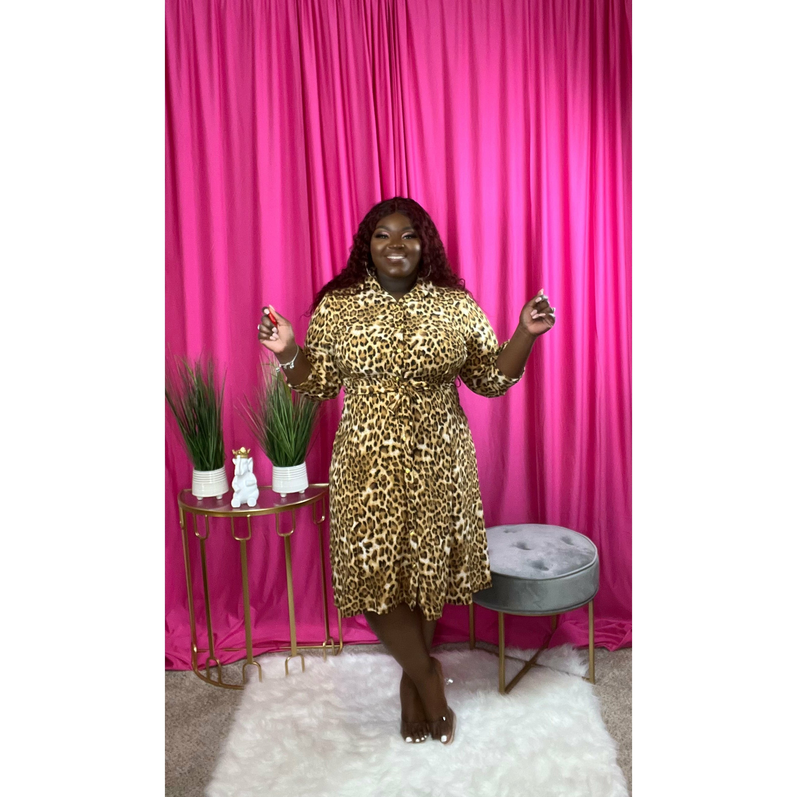 Wild Leopard Dress