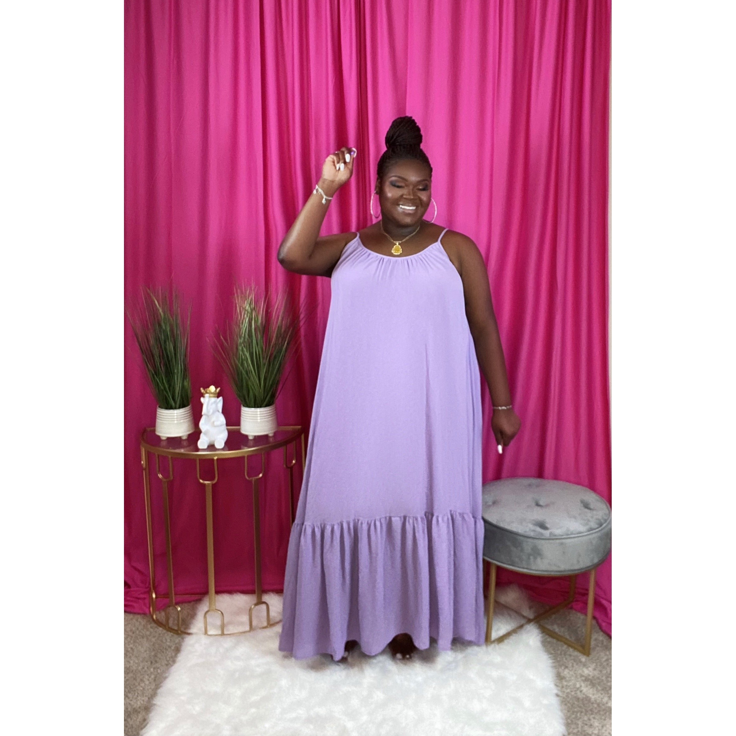 Lavender Flow Dress