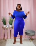 Nothing Basic Jumpsuit Royal Blue