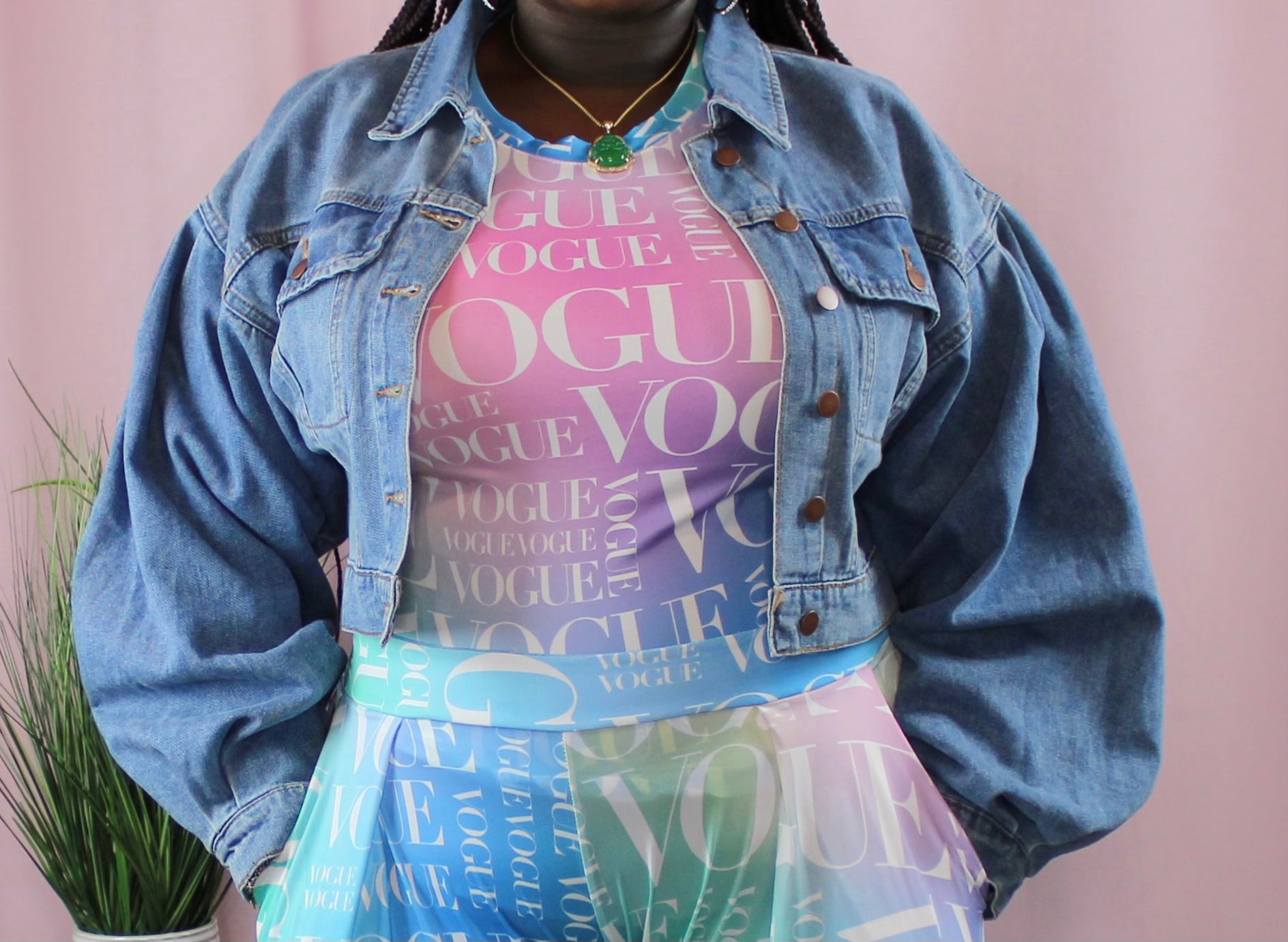 Queen Denim Jacket